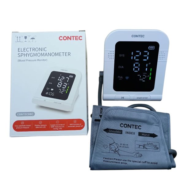 Tensiómetro Digital CONTEC-08C Toma de Presión Arterial
