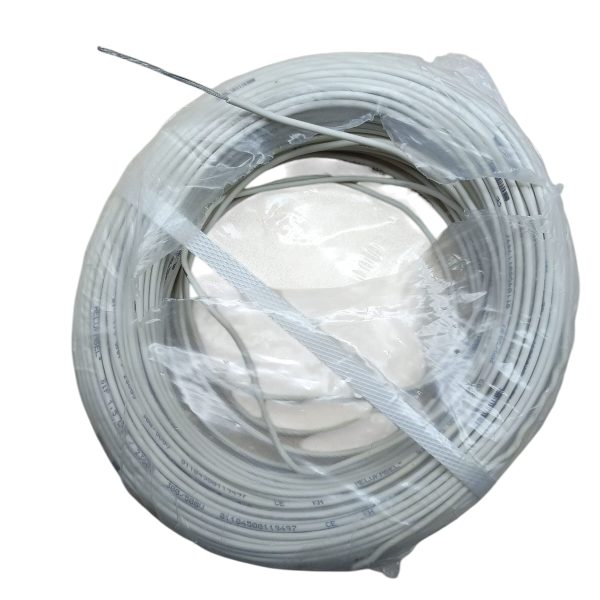 Cable Silicona para Lamparas de Sillón Dental  1x1.5mm 180ºC Blanco 300-500V