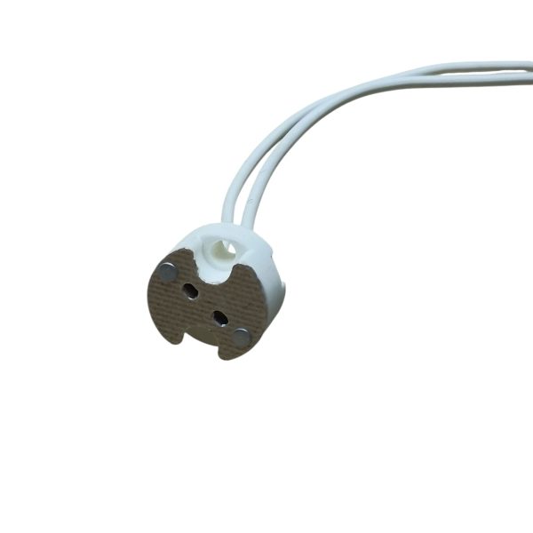 Conector soquete para ampolleta base Bipin